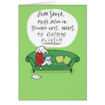 A Dog's Letter to Santa Greeting Card