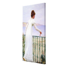 A Favour ~ Edmund Blair Leighton Stretched Canvas Prints