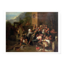 A Fight Outside a Tavern posters