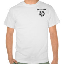 A Firefighter Logo T-shirt