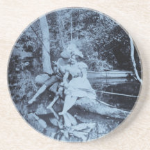 A Fishing Smack Coaster