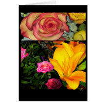 A Floral Fantasy Cards