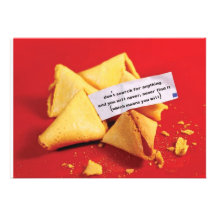 a fortune | mini-print custom invitations