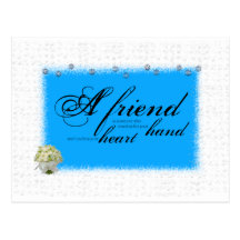 a friend boque post card