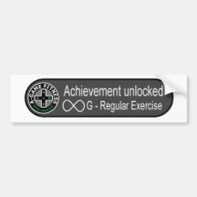 A-Game Fitness Bumper Sticker