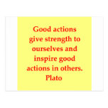A great Plato quote Postcards