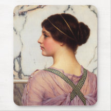 A Grecian Lovely Mouse Pads