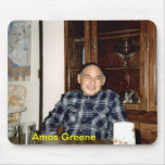 a greene mousepad