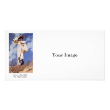 A Gust of Wind by John Singer Sargent Picture Card