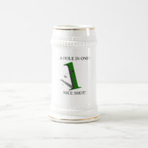 A Hole In One Golf Ball Coffee Mug