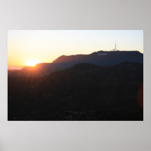 A Hollywood Sunset Poster