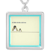 A little birdie told me necklace