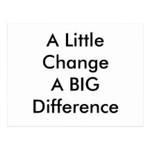 A Little Change Postcards