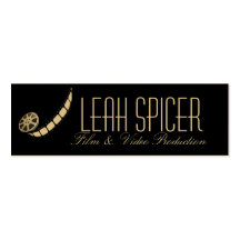 A Little Glam Goes a Long Way Business Cards