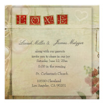 Old Fashioned Invitations