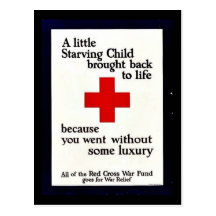 A Little Starving Child Brought Back To Life Post Card