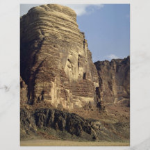 A lonely jeep, Wadi Rum Desert, Jordan Personalized Flyer