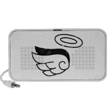 A lovely angel's wings iPod speaker