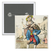 A Man Loaded with Mischief, or Matrimony, c.1766 Button