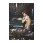 A Mermaid by John William Waterhouse Gallery Wrapped Canvas