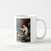 A Mermaid, Waterhouse Mug