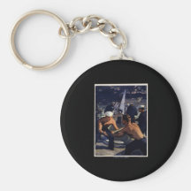 A message From America Keychains