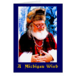 A Michigan Christmas Wish Greeting Cards