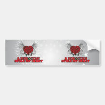 A Moroccan Stole my Heart Bumper Stickers