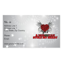 A Moroccan Stole my Heart Business Card Templates