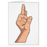 A OK ~ Hand Sign and Gestures a-ok 2 Greeting Cards