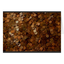 A Penny for Your Thoughts Greeting Card