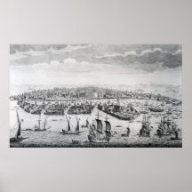 A Perspective View of the City of Venice Print