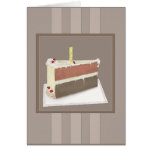 A Piece of Cake Birthday Card