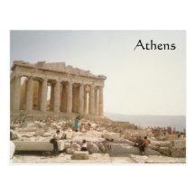 A Postcard of Athens Greece