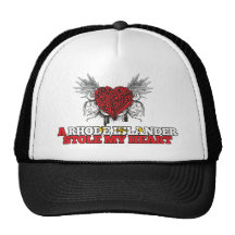 A Rhode Islander Stole my Heart Trucker Hat