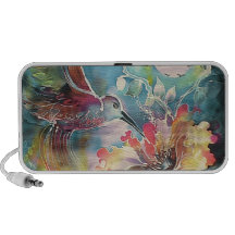 A Single Hummingbird Travel Speakers