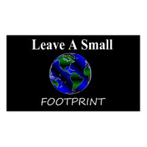 A Small Footprint Globe Business Card Templates