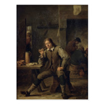 A Smoker Leaning on a Table, 1643 postcards