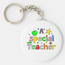 A Special Teacher Keychains