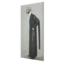 A Sporting Lawyer form Vanity Fair Canvas Prints
