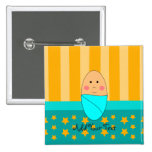 A Star Is Born Baby Boy Button