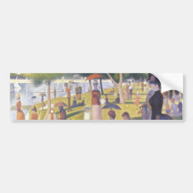 A Sunday Afternoon on La Grande Jatte Bumper Stickers