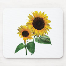 A Sunflower Mummy's Love Mouse Mat