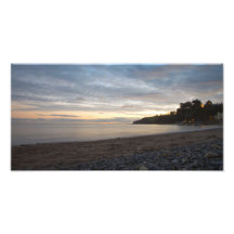 A sunset over Dawlish, Devon, United Kingdom Art Photo