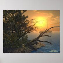 A Sunset View Poster