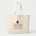 A teacher cares bag