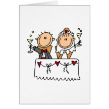 A Toast To The Bride And Groom Card