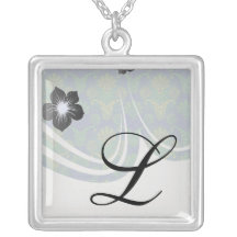 a touch of peacock damask design 2.ai personalised necklace