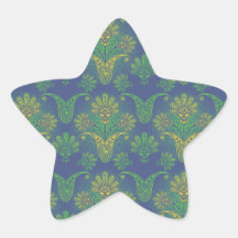 a touch of peacock damask design 2.ai stickers