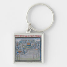 A Tournament in London: Jousting Key Chain